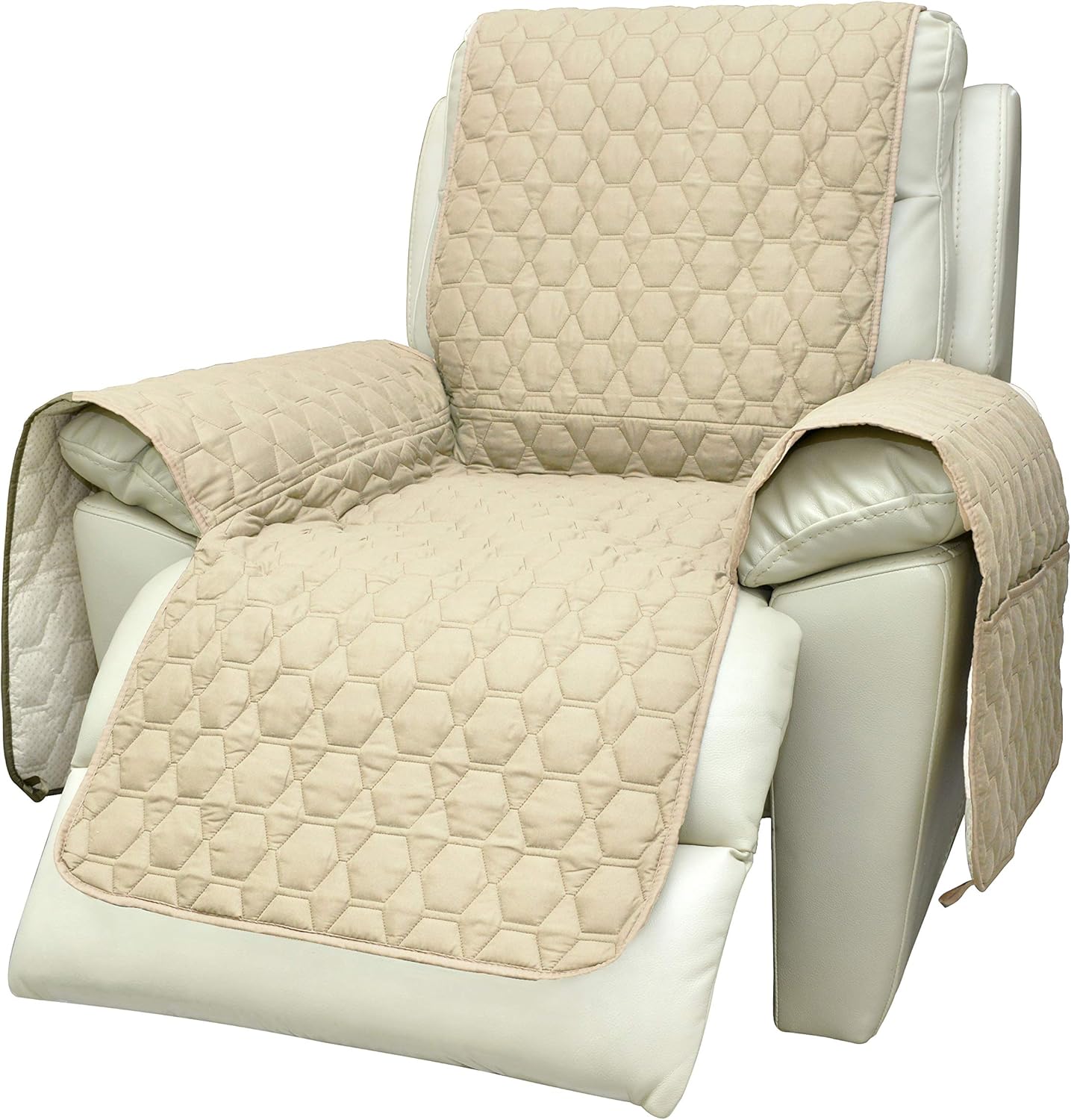 Amazon Com Rbsc Home 23 Inch Recliner Cover 100 Waterproof Slipcovers Anti Slip Small Recliner Slipcovers For Pets Baby Dogs Cats And Kids Washable Protector 23 Sand Home Kitchen