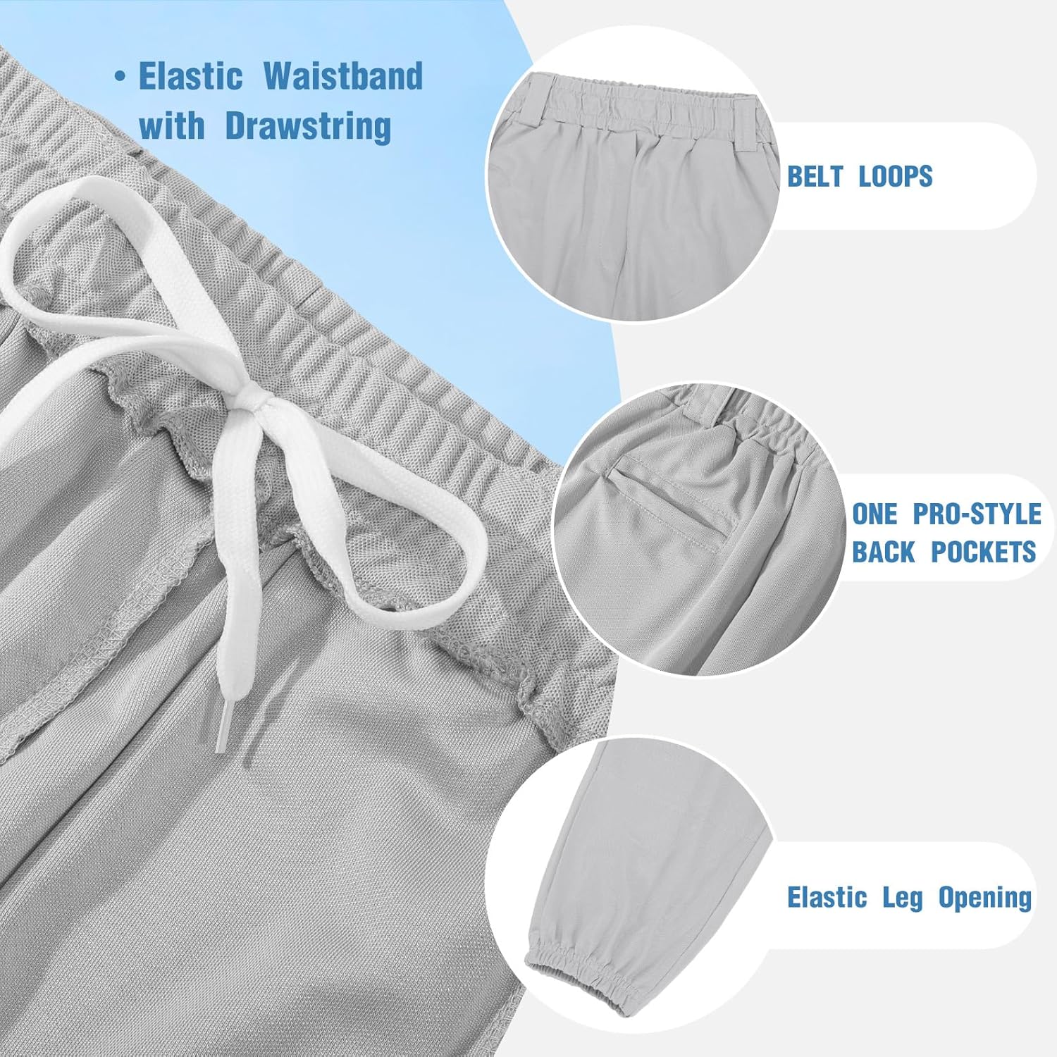 Youth Baseball Pants, 2T-17Years Toddler Boys Girls Baseball Softball T Ball Pants - Image 5