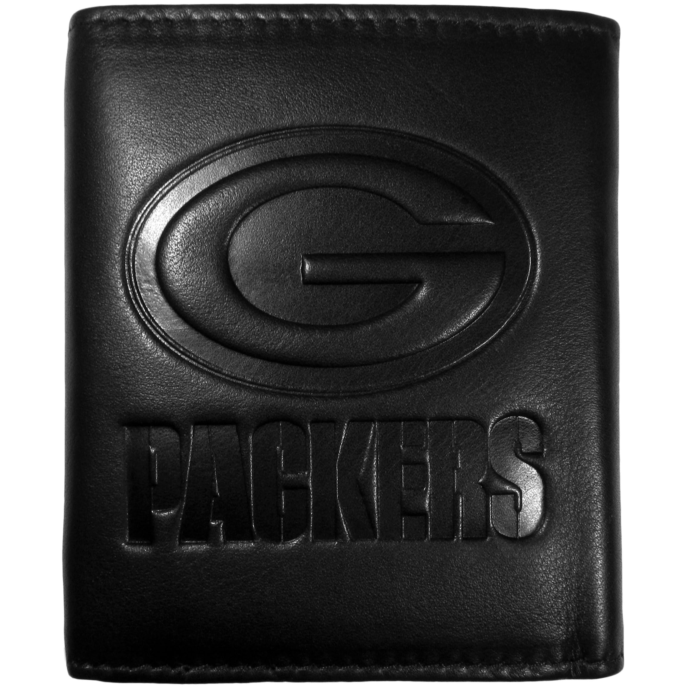 Siskiyou Sports NFL unisex Embossed Leather Tri-fold Wallet