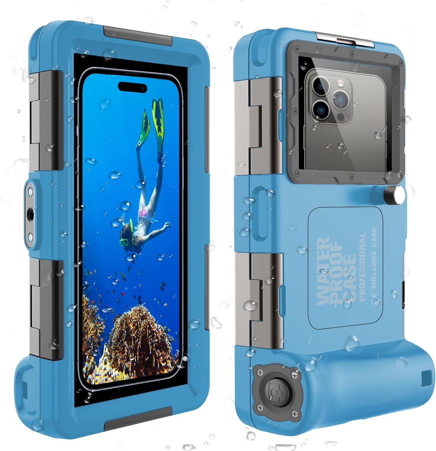 Diving Phone Case,Underwater Snorkeling Housing,Professional IP68