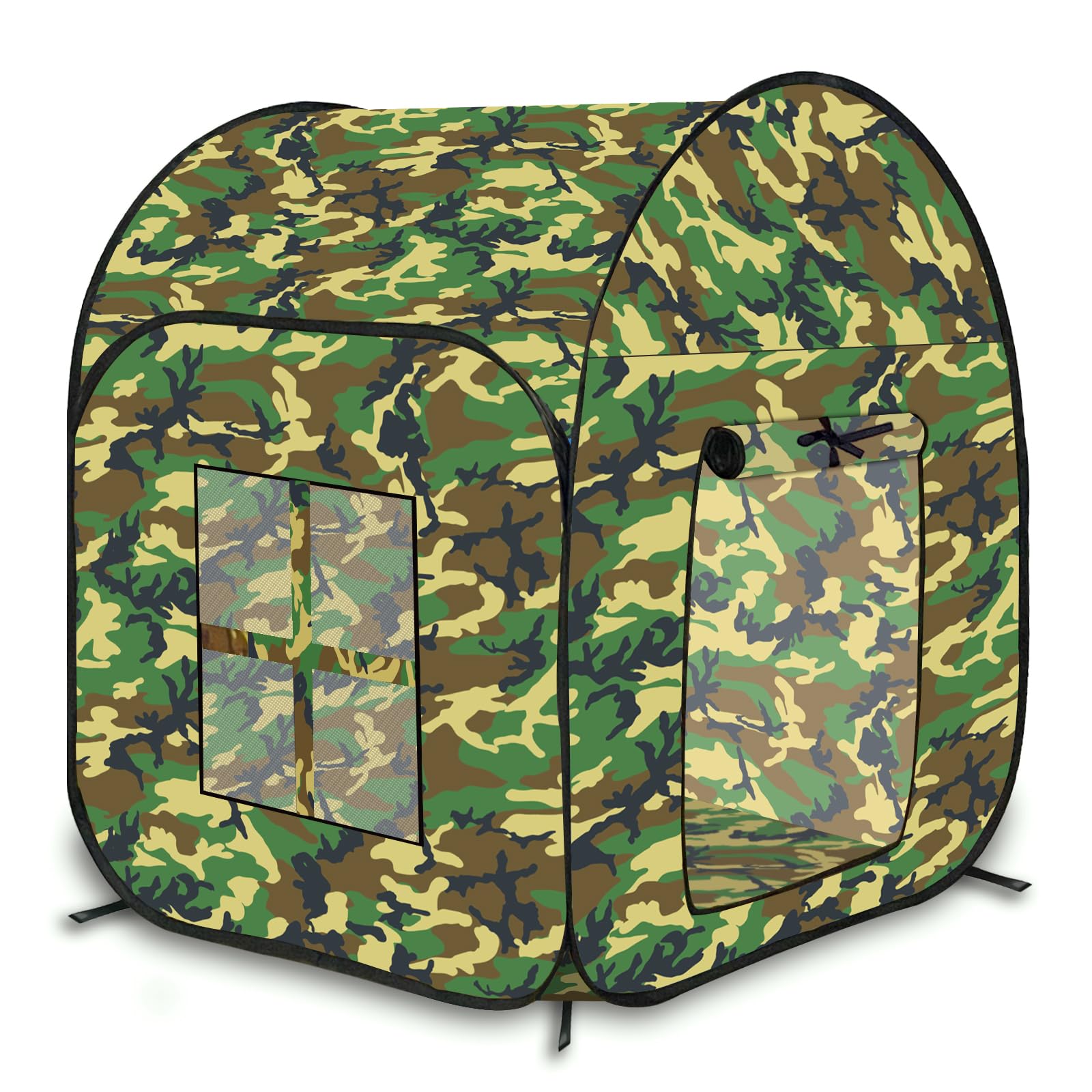 collapsible play tent Kids Military Pop Up Tent, Army Camouflage Playhouse for Kids，Indoor Outdoor Portable Play for Children : Toys & Games Rahmengrößen:S KOTARBAU® Wasserkanister mit Hahn free wood poles and Bathware Waste Bins