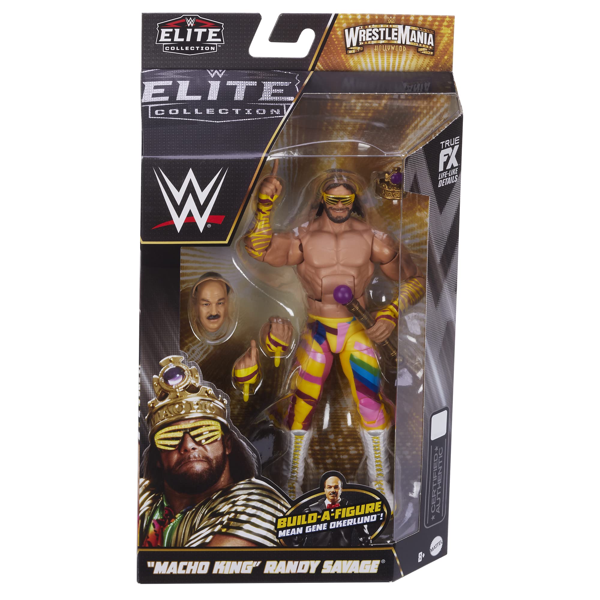 WWE Macho Man Randy Savage フィギュア Macho Man Randy Savage - WWE Elite Wrestlemania 39 Toy Wrestling
