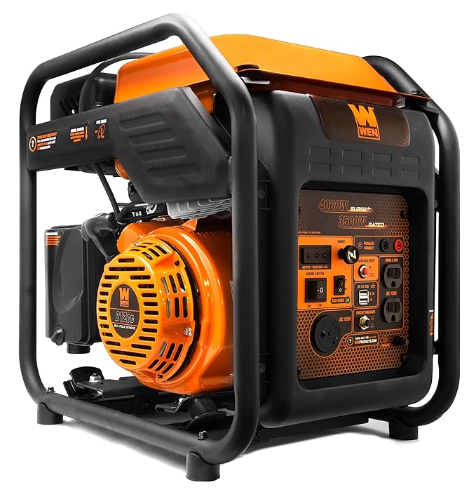 WEN RV-Ready 4000-Watt Open Frame Inverter Generator