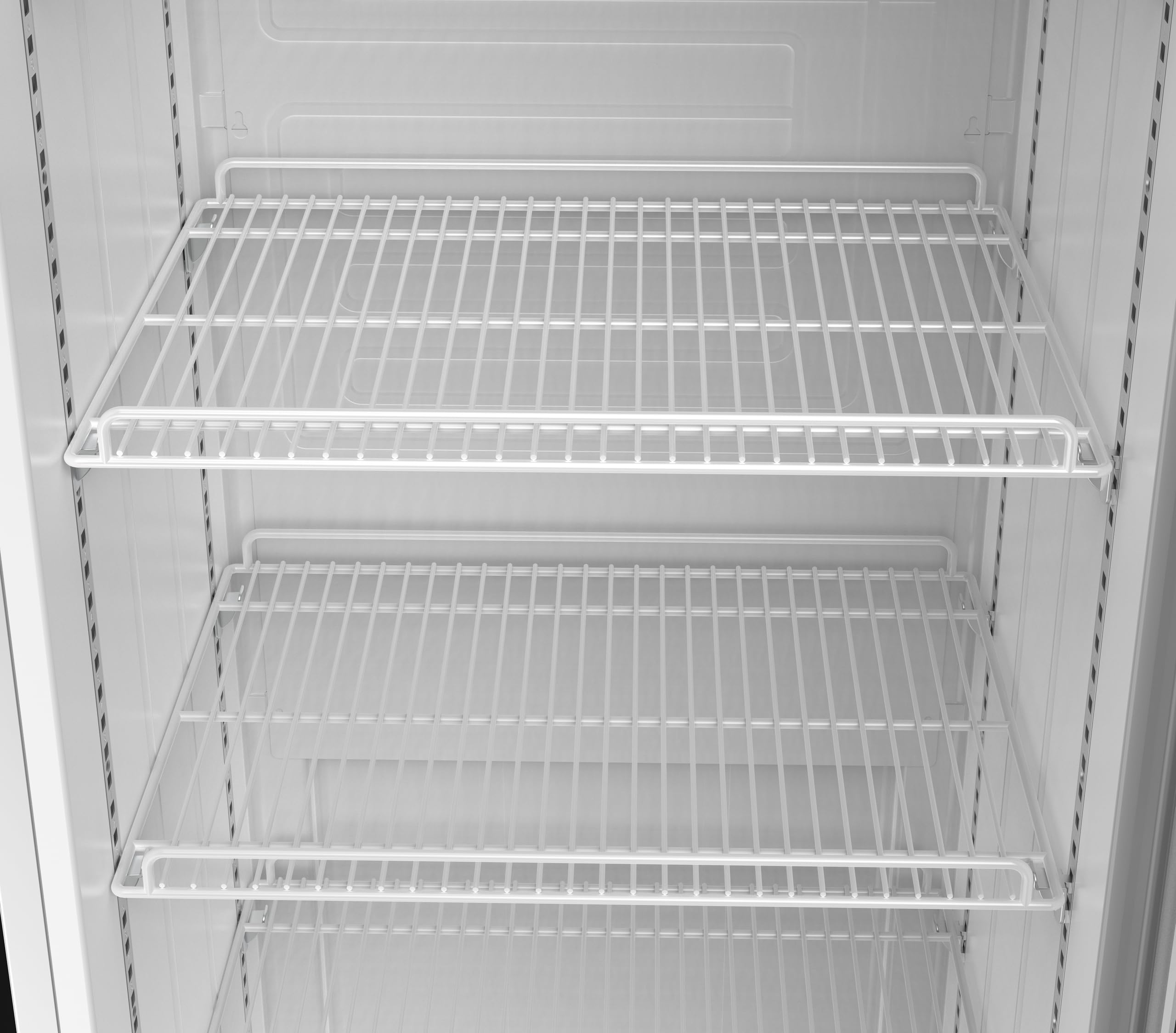 SCHOEPF GKS350 Getränkekühlschrank 347 l Umluft Glastür 194,5cm Höhe Weiß