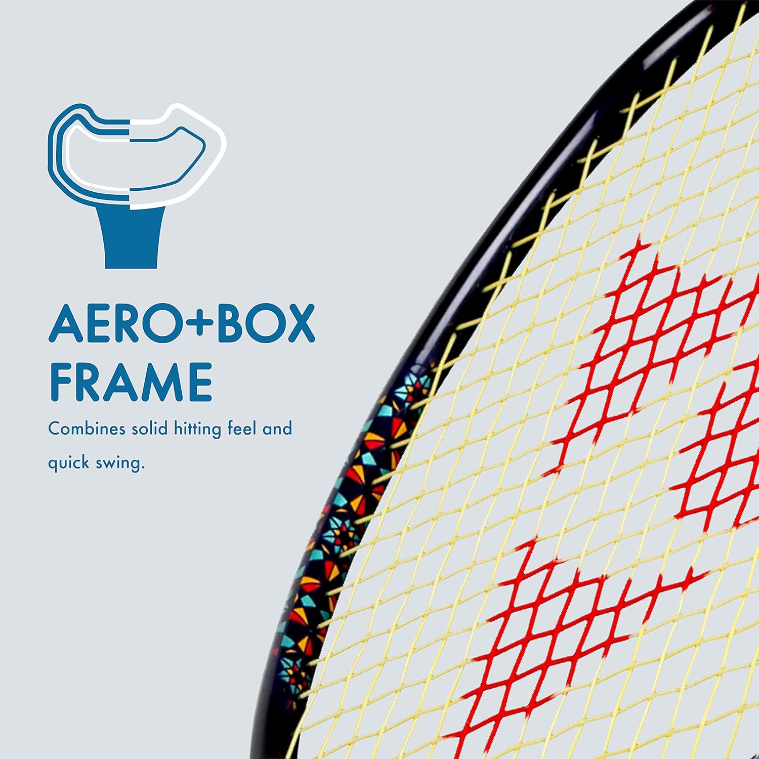 YONEX Smash Badminton Racquet (G4, 73 Grams, 28 lbs Tension)