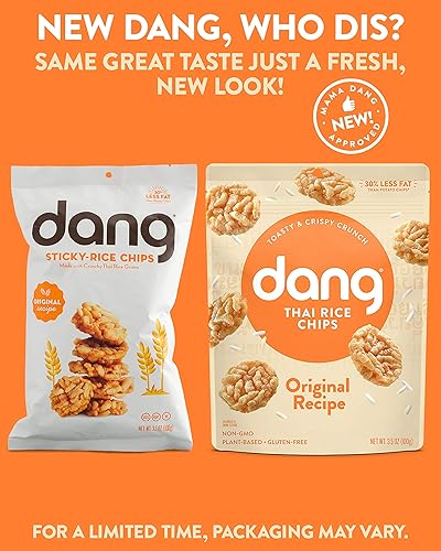 Miniatura 3 de Dang Single - Porciones individuales de galletas de arroz, receta original, 24 unidades
