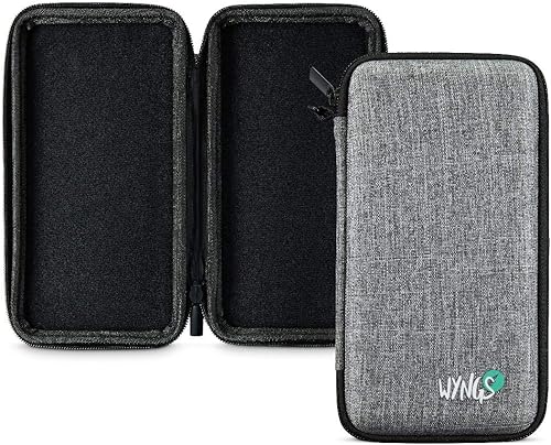 Miniatura 2 de WYNGS - Funda protectora para calculadora gráfica TI 84 Plus/TI 83 Plus/Casio FX-9860GII/Casio FX-9750 GIII/Casio PRIZM FX-CG 50, color gris claro