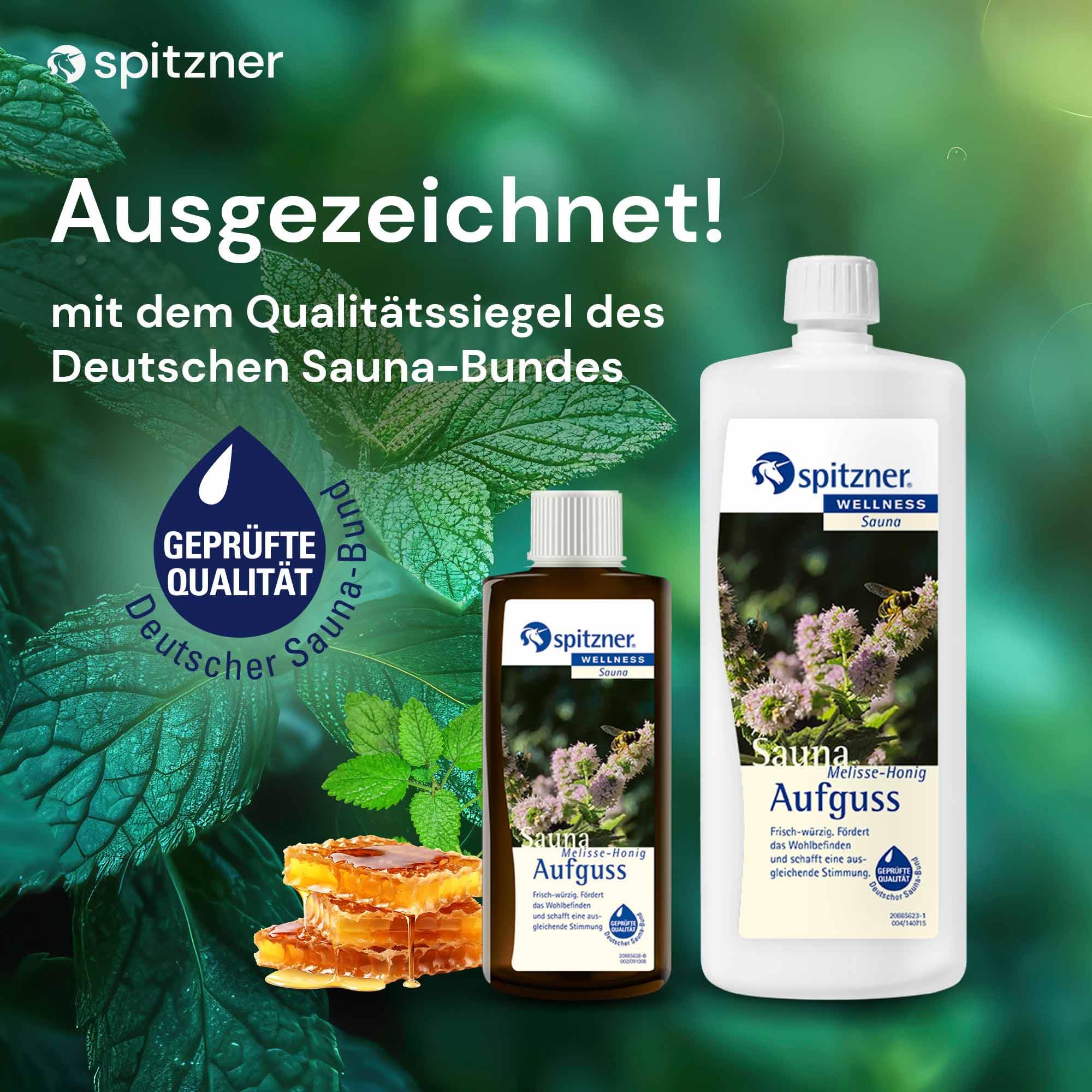 Spitzner Sauna Tisanerie Bien-être Miel de melissa 1 Litre