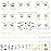 JEEFONNA 60 Sheets Face Temporary Tattoos, Metallic Fake Tattoos for Women, Men, Kids, Waterproof, Festival, Cosplay, Halloween