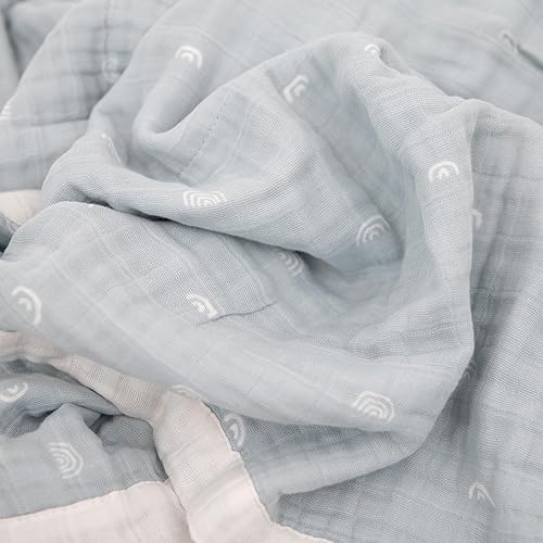 Vista 141 de Little Unicorn - Colcha para recién nacido, tela de muselina ultrasuave de varias capas, regalo para recién nacidos y para usar en cualquier lugar