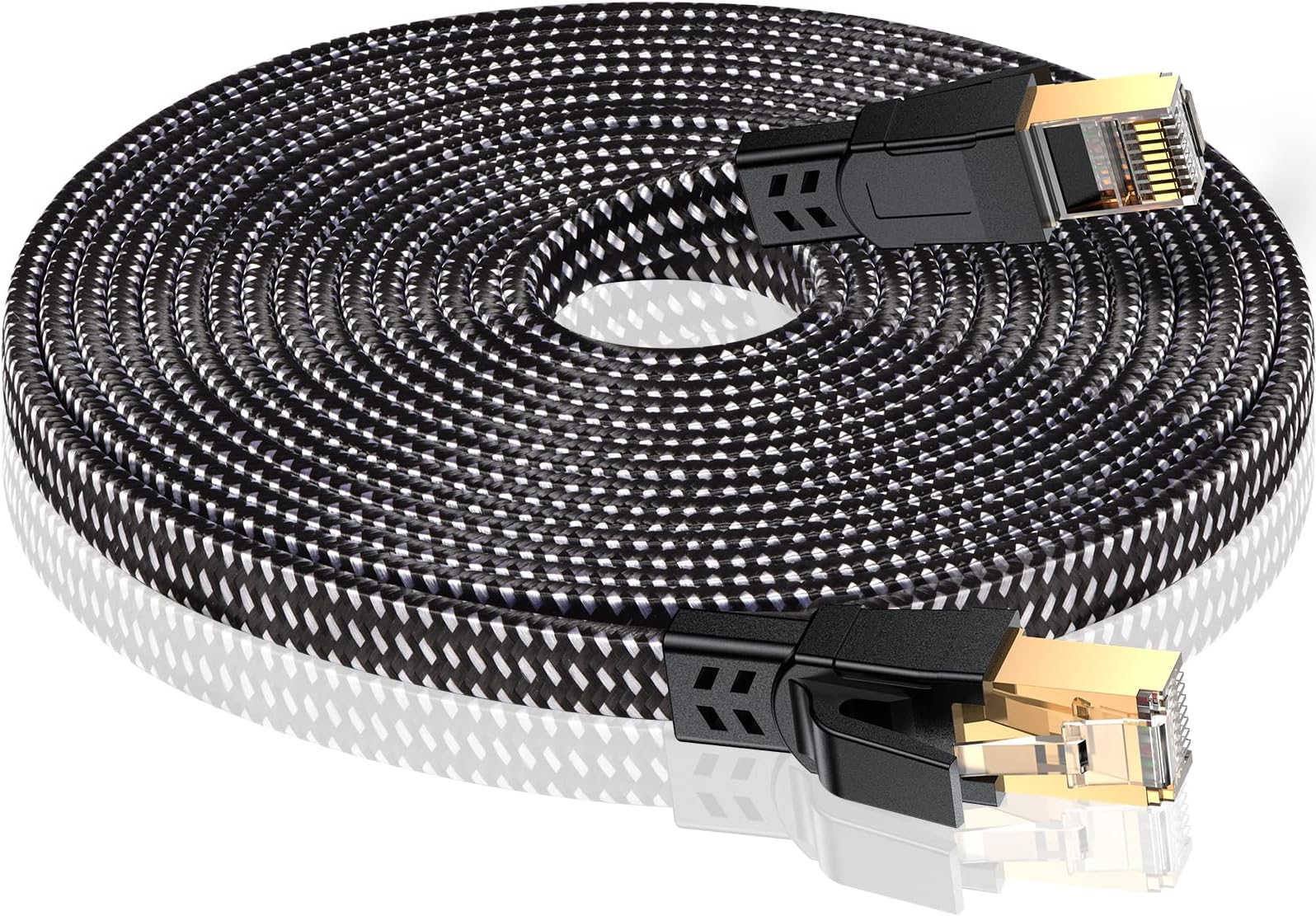 UGREEN Cable Cat 8 de 3 m, trenzado de alta velocidad de 40 Gbps, 2,000 MHz, RJ45