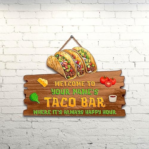 Miniatura 97 de Placa de pared de madera de bar de tequila mexicano personalizado, letrero de bar de México, letrero rústico para pub para el hogar, decoración de 01
