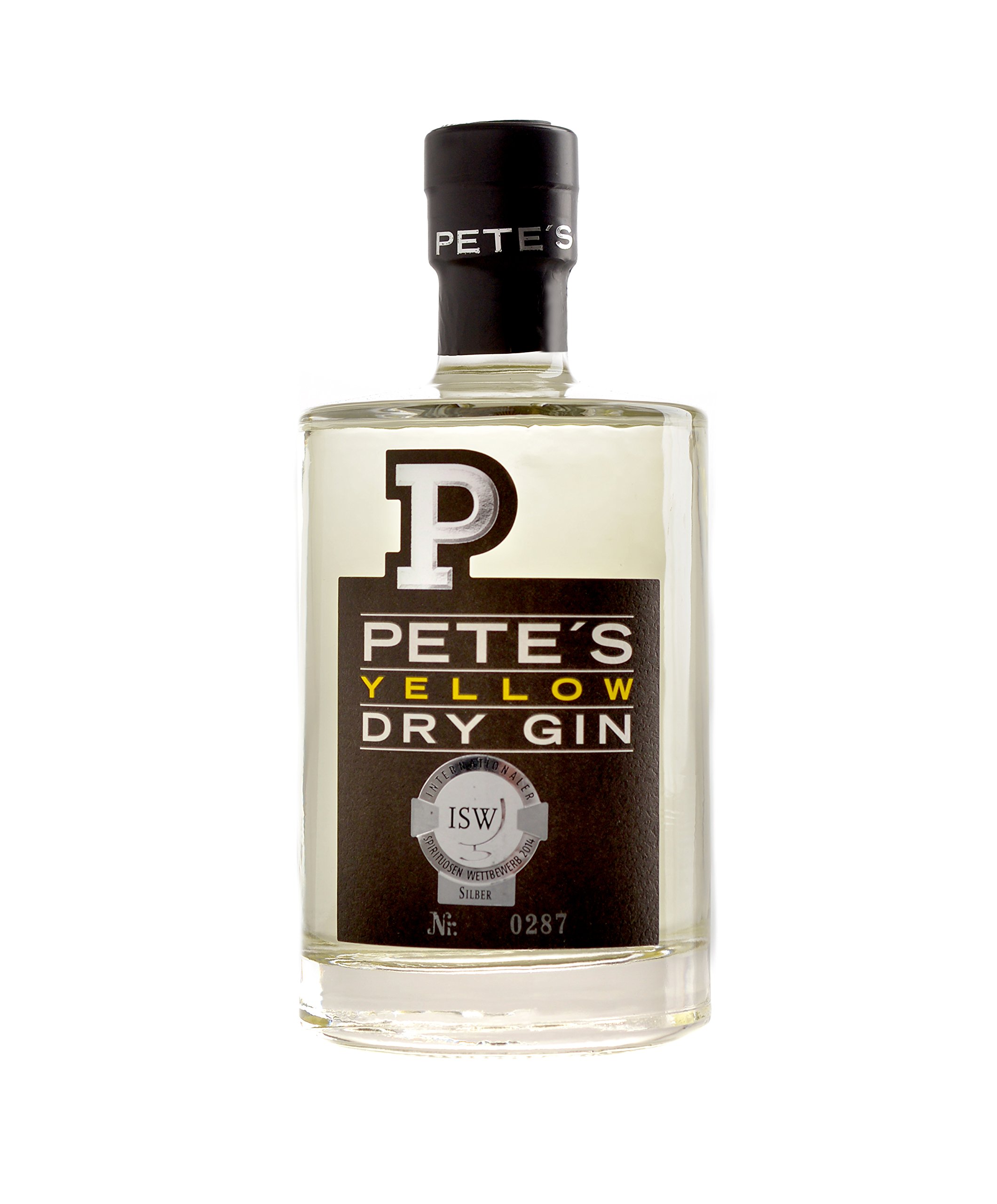 Pete's Yellow Dry Gin aus Deutschland, 1er Pack (1 x 500 ml)