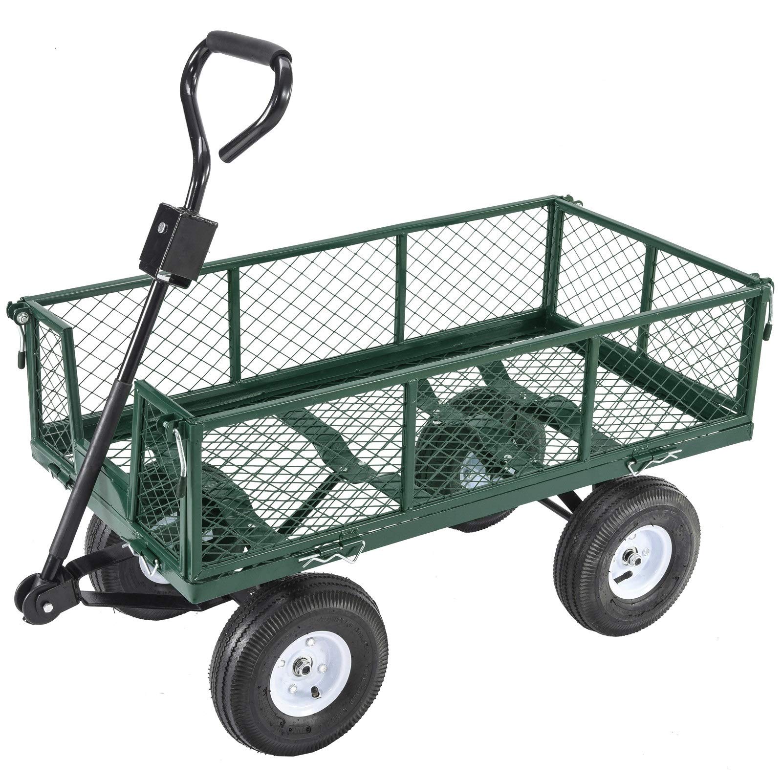 Buy mecor Garden Dump Cart Wheelbarrow Wagon Utility Lawn Yard Cart