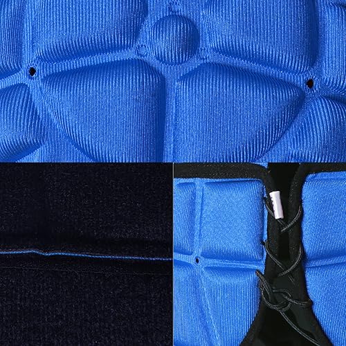 Miniatura 9 de Casco de rugby ajustable para niños, suave acolchado con correa para la barbilla, protector de cabeza para fútbol, juvenil, bandera de fútbol,