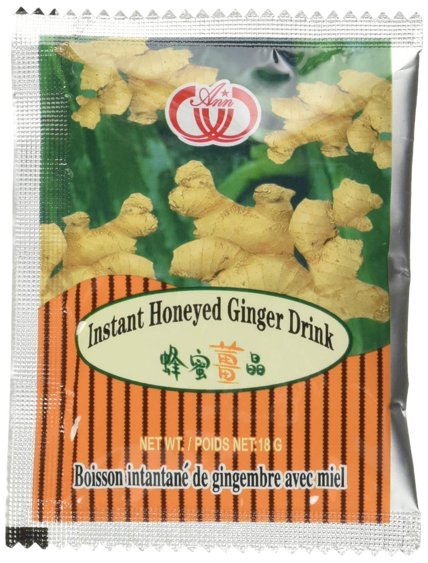 3-Pack of Instant Honeyed Ginger Drink 360g, Each Box, 20 Tea Bags,