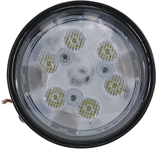 Miniatura 3 de TIGERLIGHTS TL3010 - Luz redonda sellada LED de 18 W, 12 V, 1.5 amperios, compatible conreemplazo para Ford New Holland 2000, 2100, 2110, 2150,