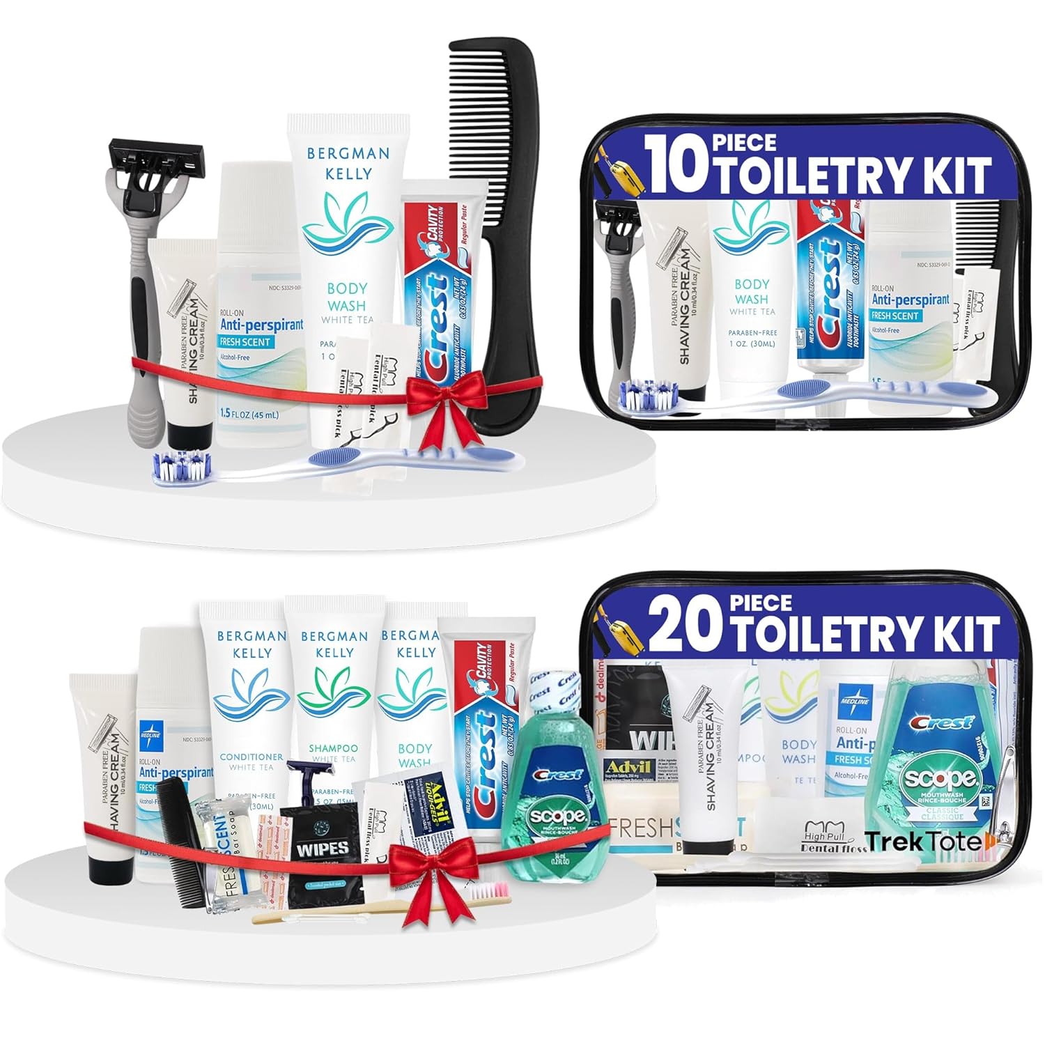 Trektote Travel Toiletry Kit Bundle For Men And Women –