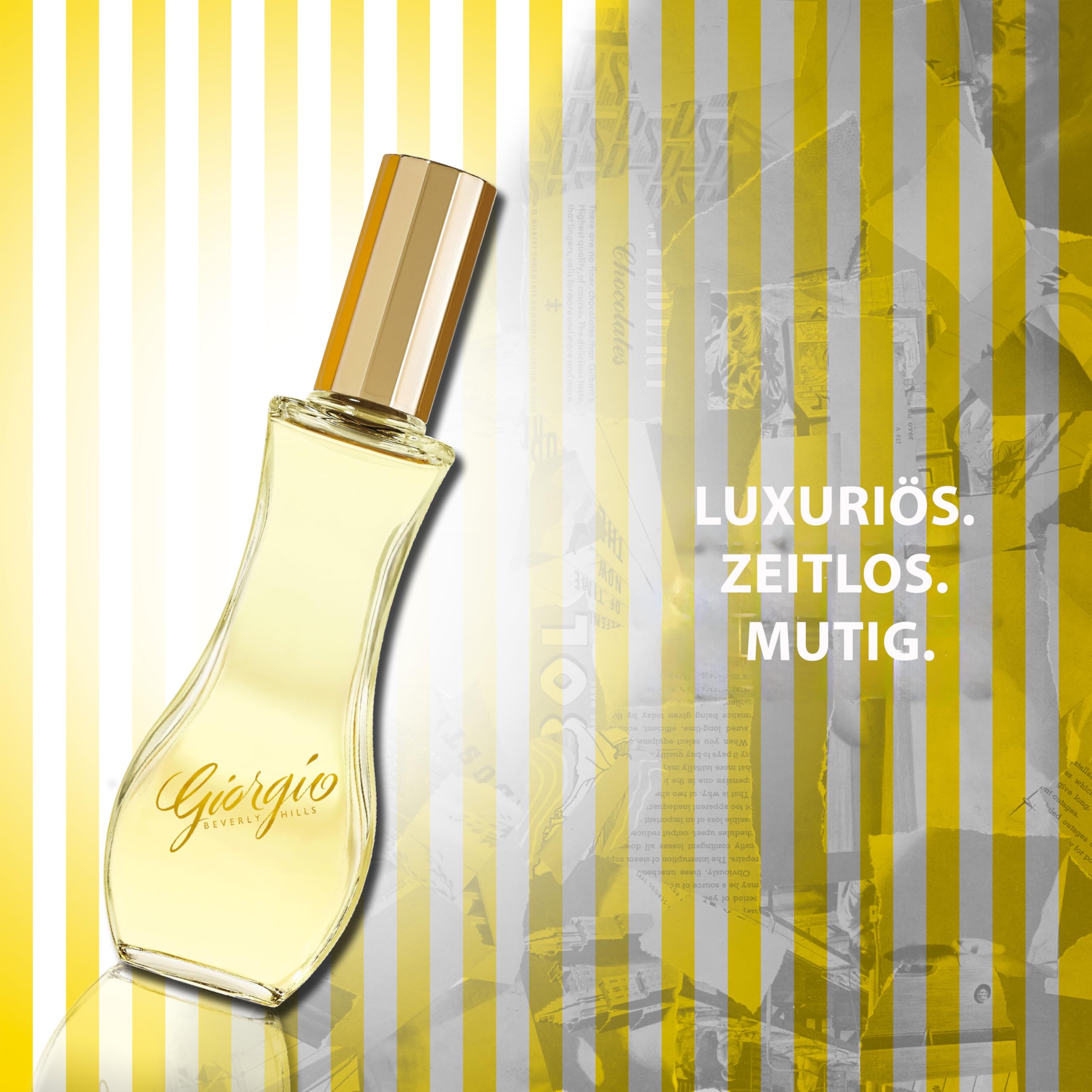 Giorgio Beverly Hills - Giorgio Yellow Eau de Toilette, feminines und elegantes Parfüm Spray, mit blumigen, frischen und leicht orientalischen Noten, holziges Aroma, Parfüm für Damen