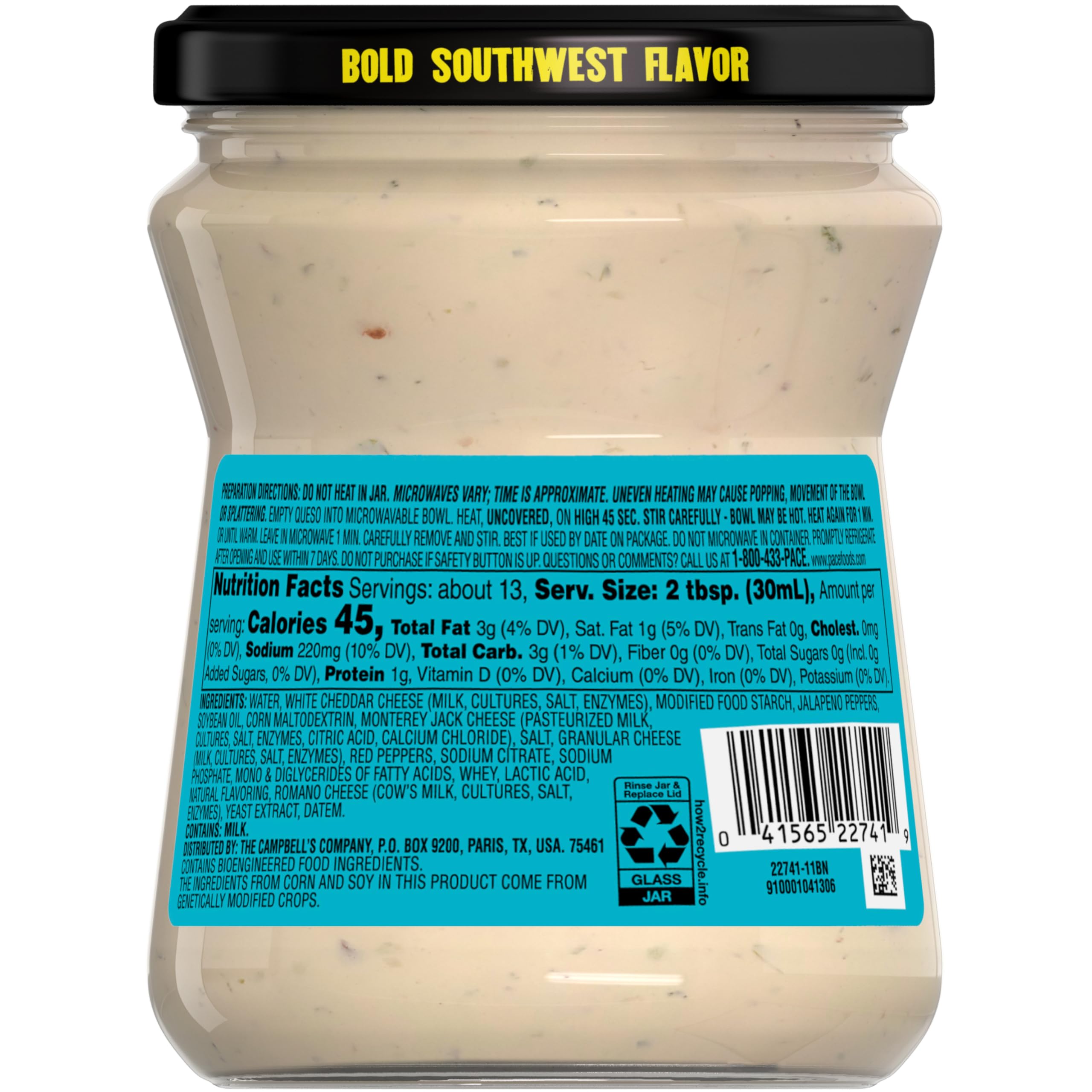 Pace Queso Blanco Käsedip, 425 ml