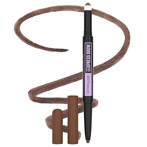 Maybelline Express Brow 2-In-1 Pencil and Powder Eyebrow Makeup, Soft