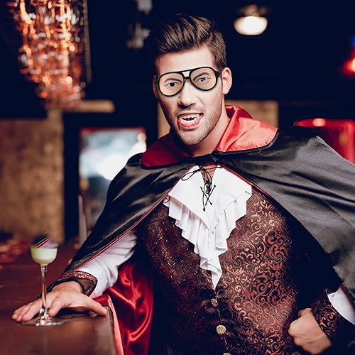 Miniatura 8 de TOYANDONA 6 gafas divertidas de broma para disfraz de broma para fiesta de Halloween, accesorios para fotos