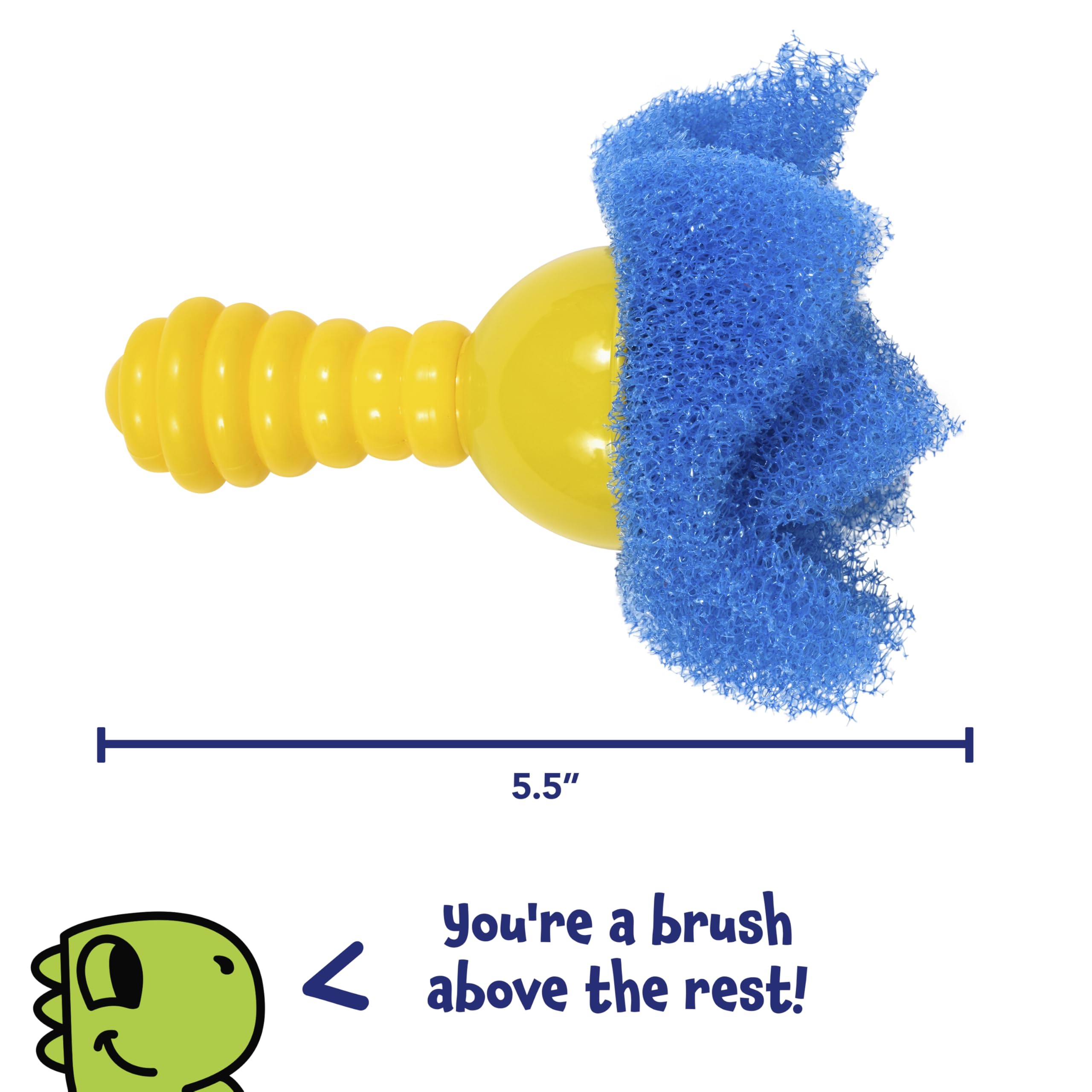 Toddler Paint Brushes - Textured Art Tools Set -3 Toddler Paint Brushes - Textured Art Tools Set -3
