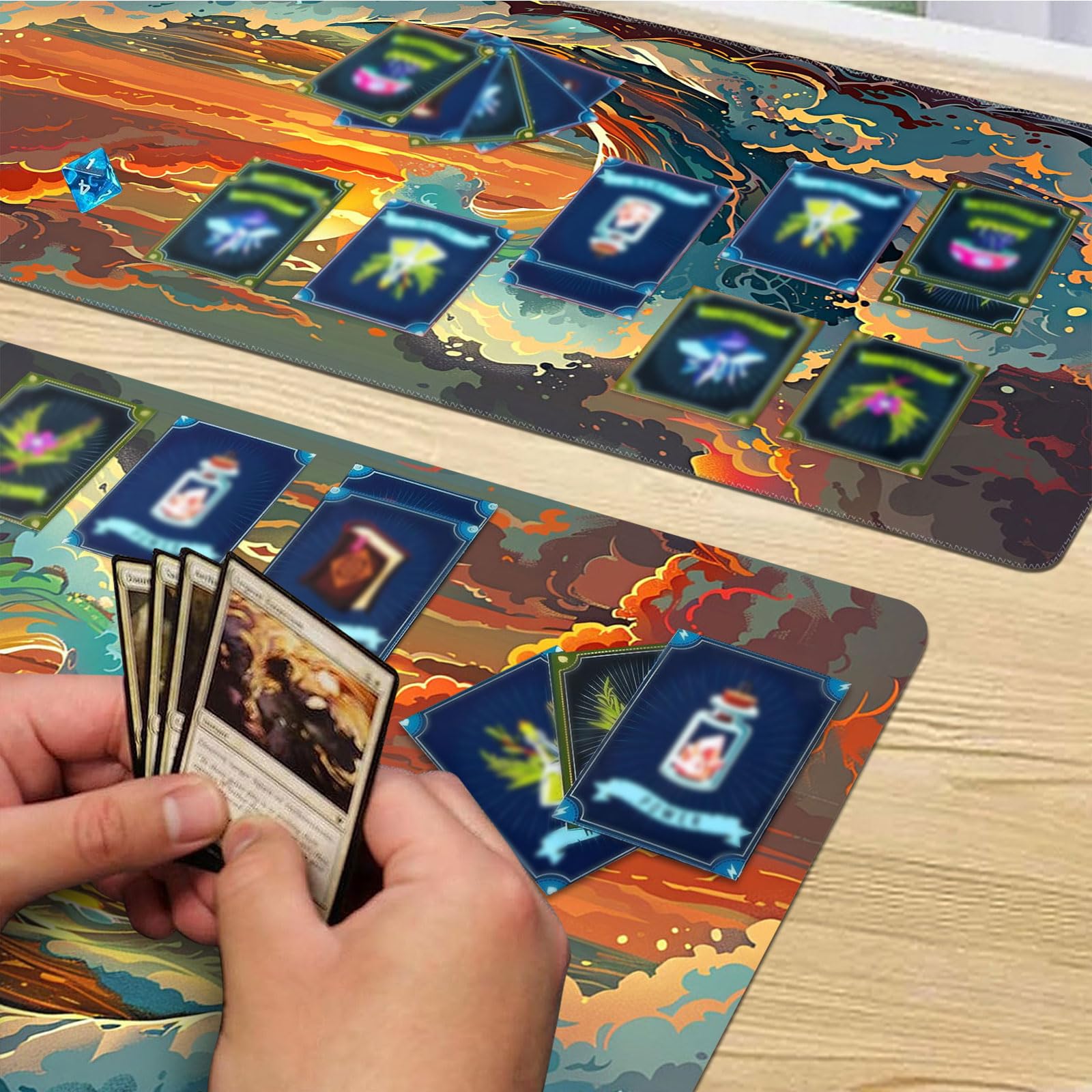 Amazon.com: MTG Playmat Size 24x14in - Magic The Gathering Playmat