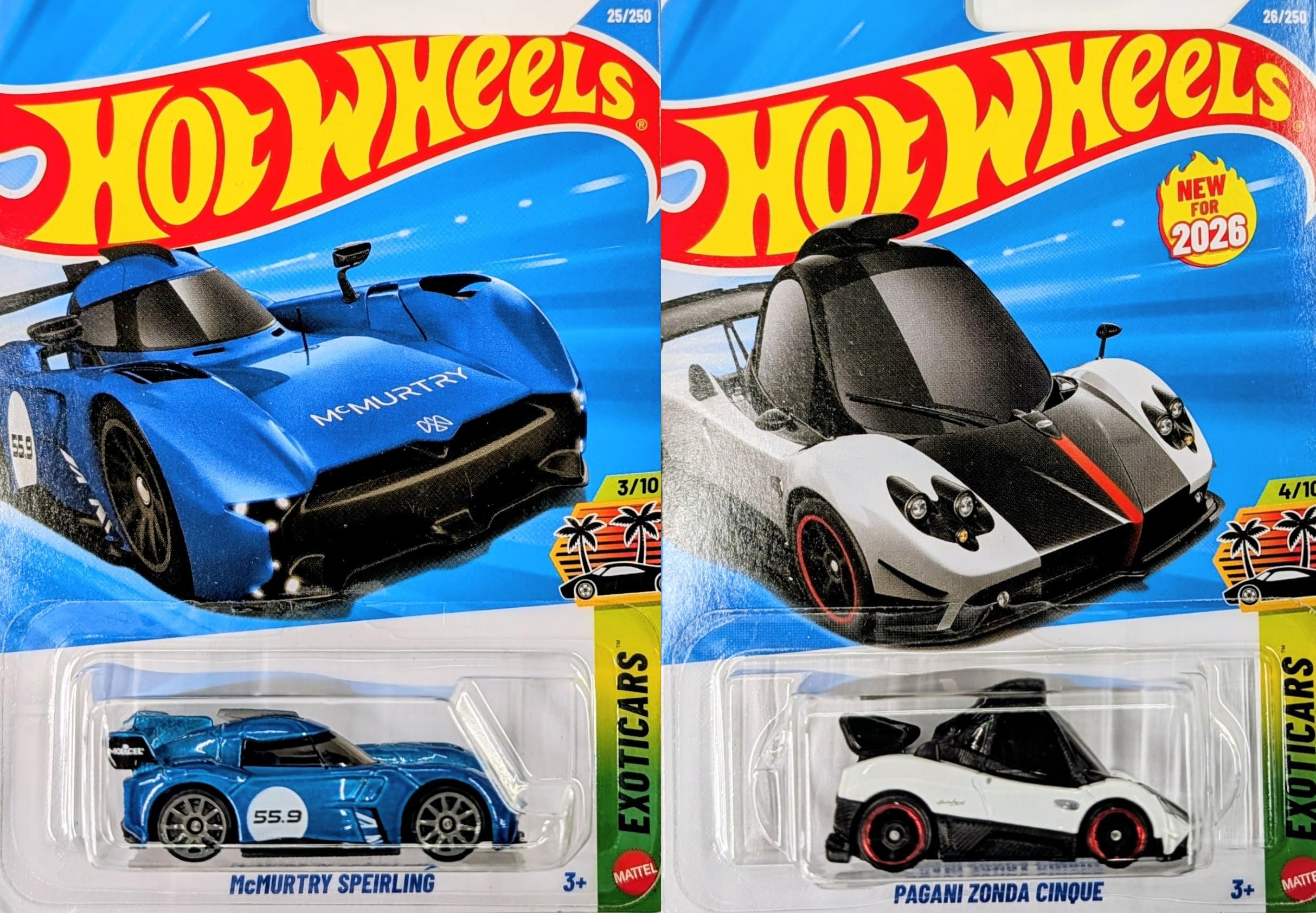 Amazon.com: Hot Wheels HW Exotics Die-Cast Car Series - 1:64 Scale