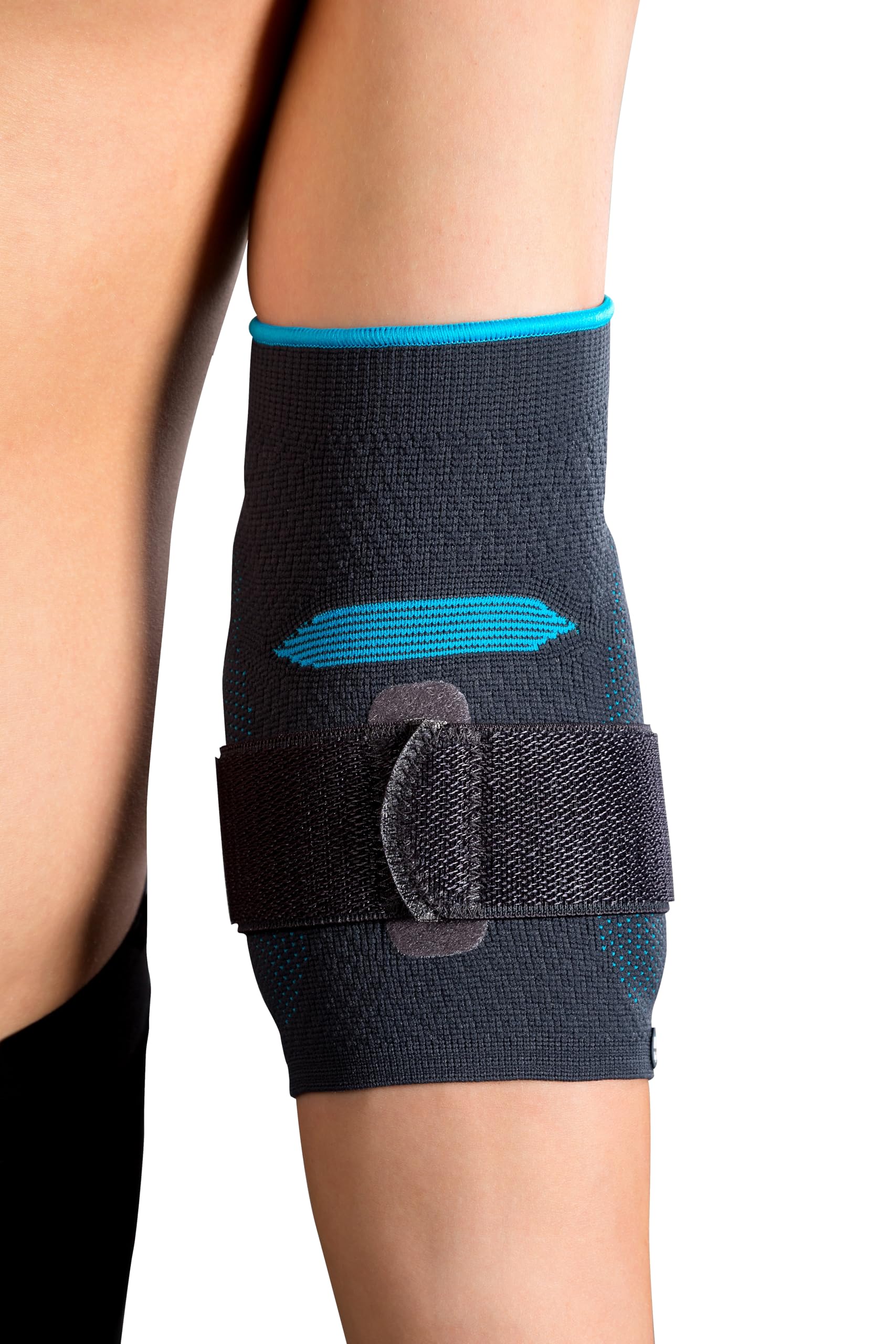 MOBILIS EpiActive Codera | Tamaño: XS | Alivia los tendones, estabiliza el codo, para codo de tenista o artrosis, transpirable, compresión ajustable, se puede llevar por ambos lados