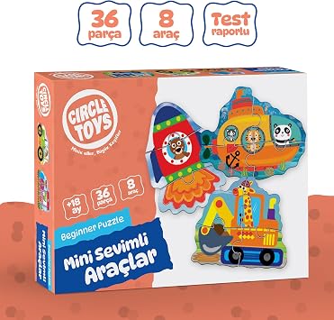 Circle Toys Beginner Araçlar Puzzle