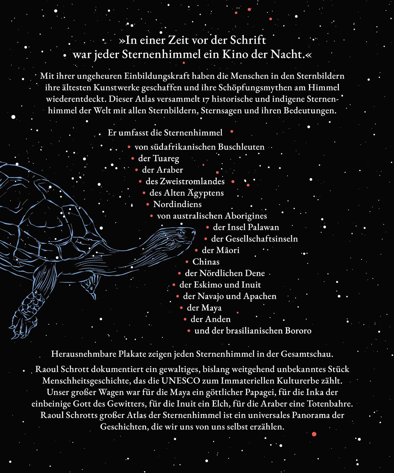 Atlas der Sternenhimmel und Schöpfungsmythen der Menschheit: Einführungspreis: 148,- € / ab Februar 2025: 178,- €