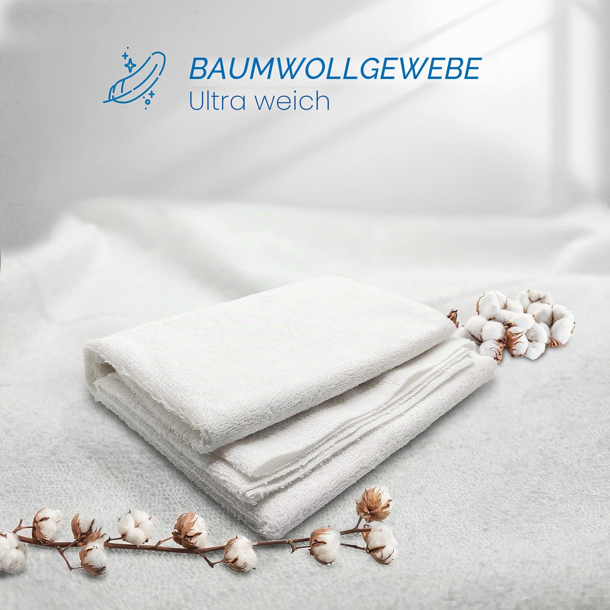 (200x240 cm) wasserdichte Inkontinenzauflage aus Baumwolle – Oeko-TEX-Zertifiziert, hautfreundlich und ideal für empfindliche Haut – Weiche, waschbare Schutzauflage für Babys und Senioren (200x240 cm)