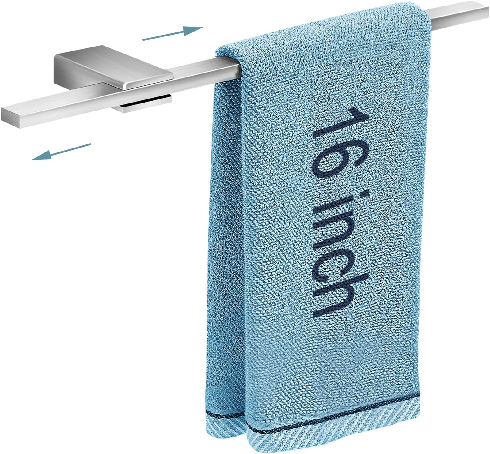 Amazon.com: Dongzhur Bath Towel Holder, Adjustable Towel Bar Towel Bar ...