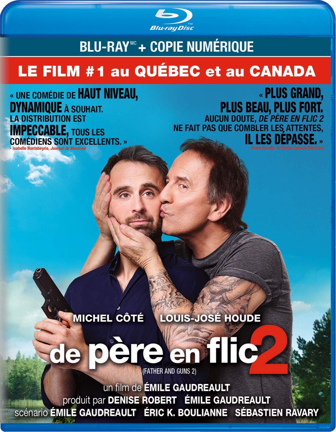 De père en flic 2 (Father and Guns 2) - Blu-ray + Digital (Bilingual) [Blu-ray]