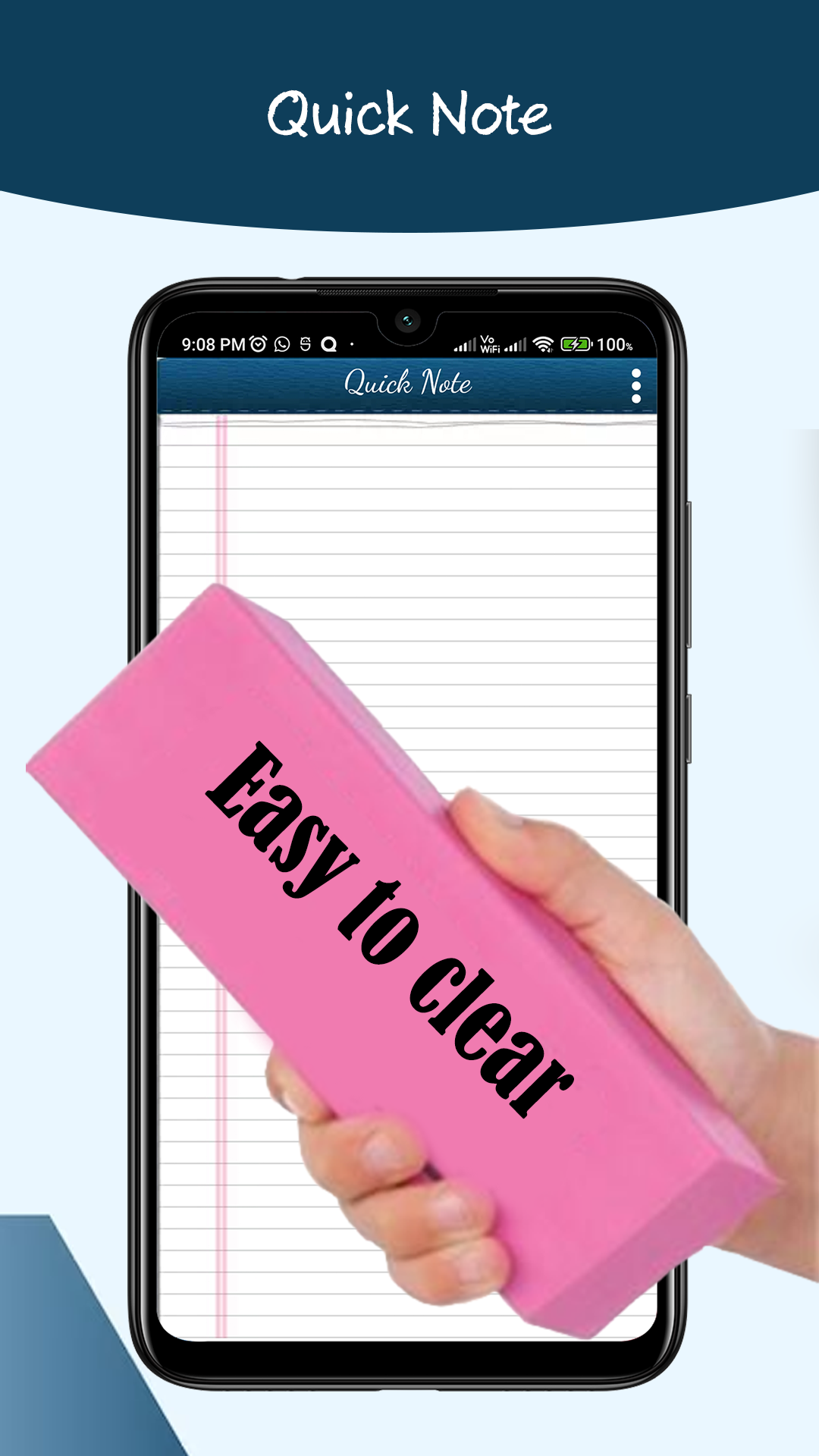 Quick note. Note page.