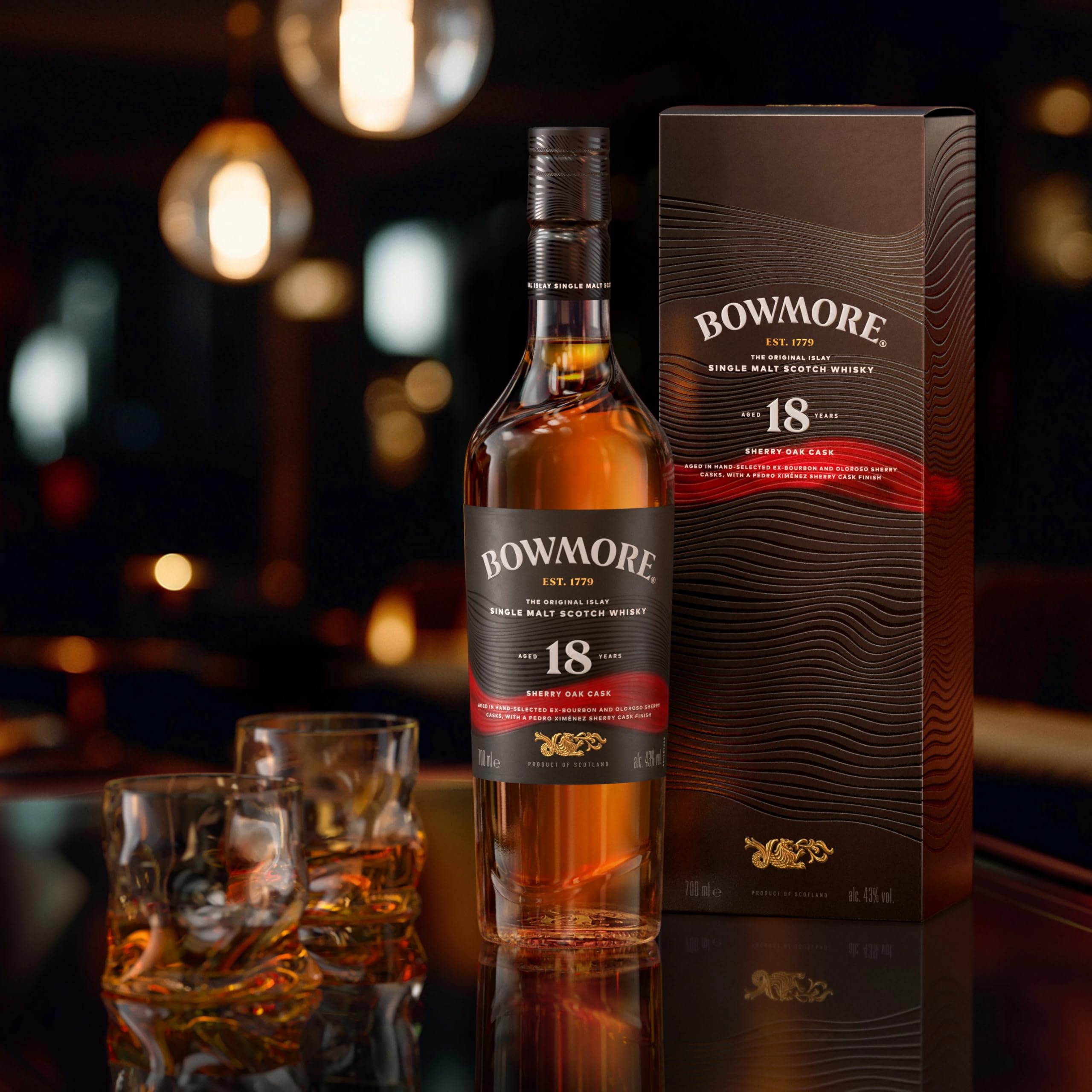 Amazon.co.jp: ボウモア シェリー 18年 [シングルモルト ウイスキー