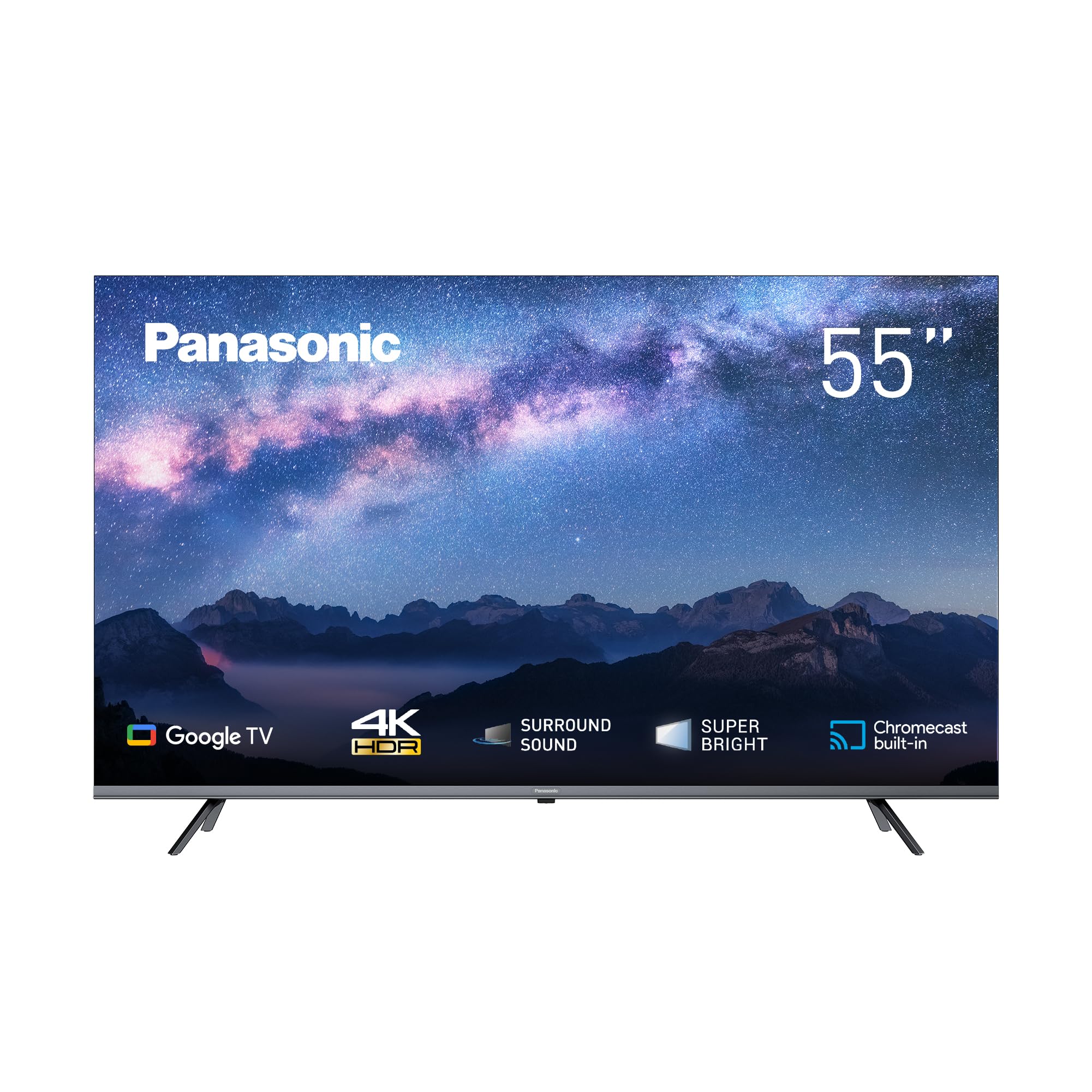 Panasonic 55 Inch 4K LED Google TV Surround sound HDR