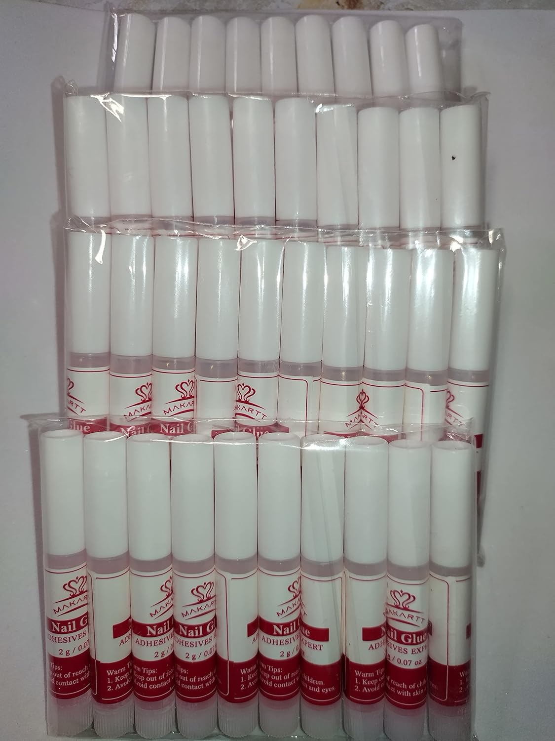 2 Pieces Nail Tip Glue Adhesive Super Bond For Acrylic