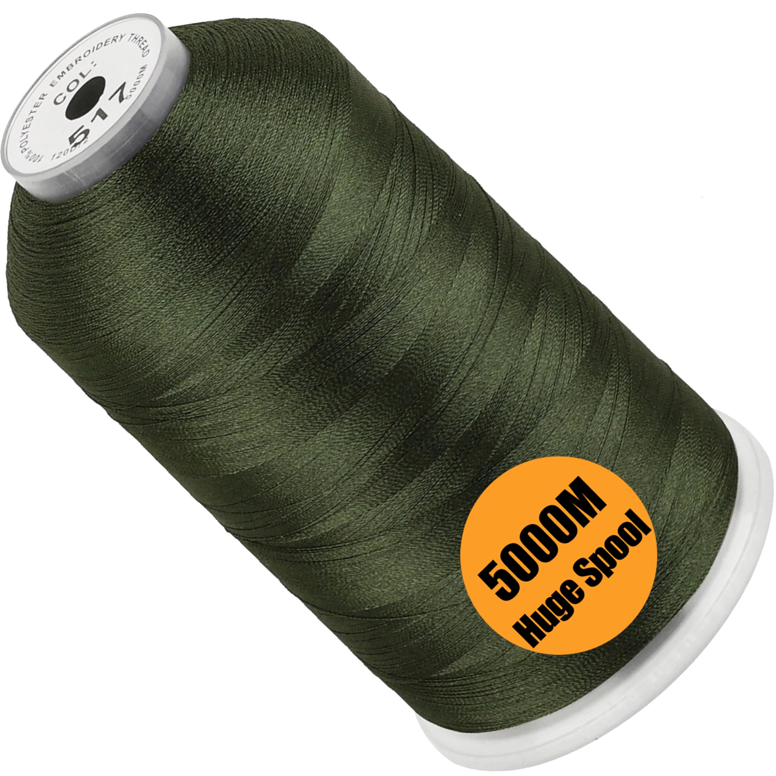 Amazon.com: New brothread - Single Huge Spool 5000M Each Polyester