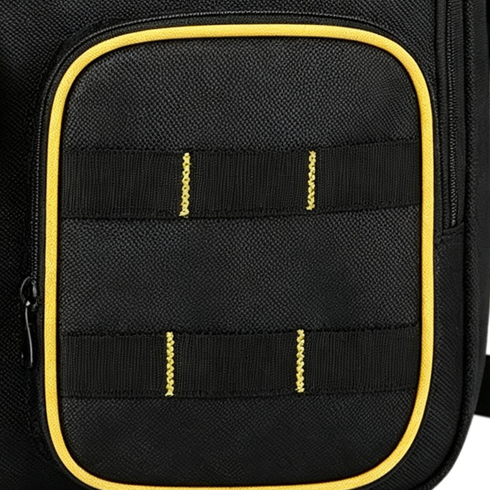 Borsa Attrezzi Robusta HVAC con Tasca Laptop | Organizer Portautensili Per Falegnami, Idraulici, Elettricisti, Garage, Costruzioni, E Lavori Di Miglioramento Della Casa