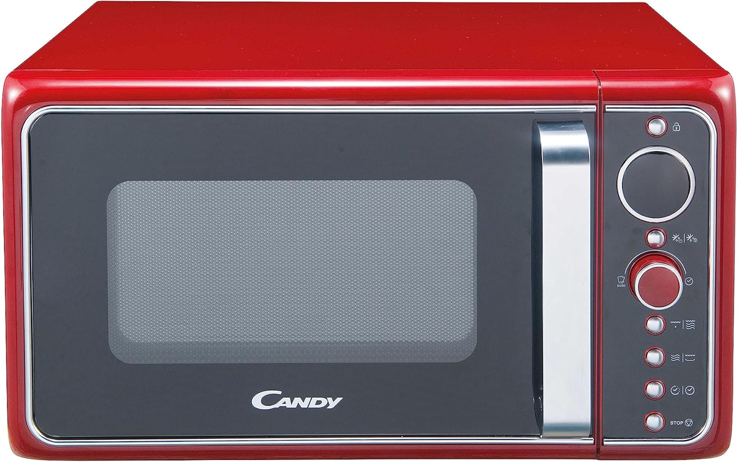 Candy Divo DIVO G25CR Forno a Microonde con Grill, 900 W, 25 Litri, App hOn, Ricette Automatiche, Programma Defrost, 48,3x42,5x28,1 cm, Rosso Candy Divo DIVO G25CR Forno a Microonde con Grill, 900 W, 25 Litri, App hOn, Ricette Automatiche, Programma Defrost, 48,3x42,5x28,1 cm, Rosso