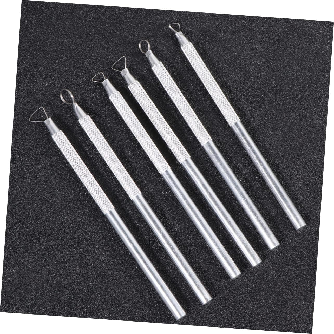 KAILIKETIY Professional Clay Sculpture Tools 6pc Clay Carving Molding Tools Set for Artists