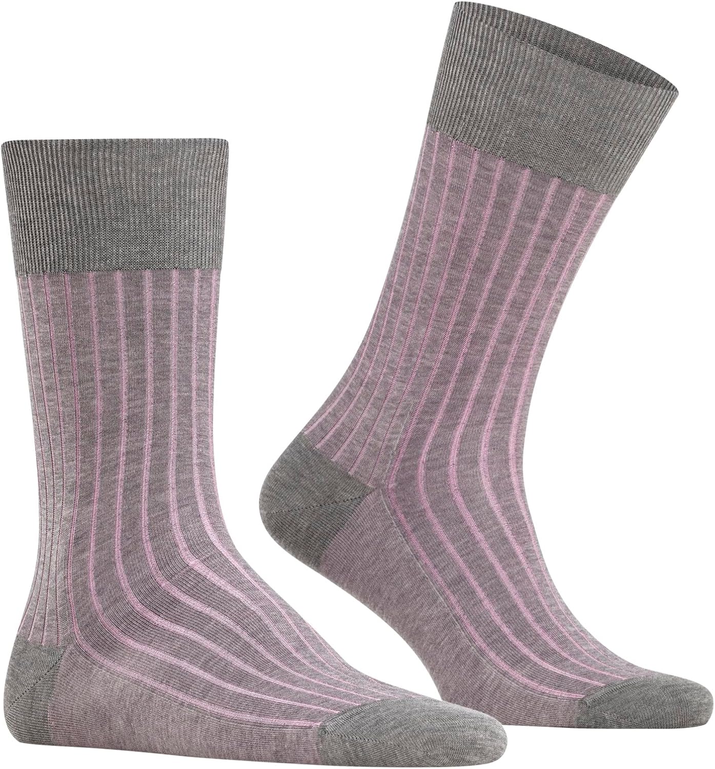 FALKE Men's Shadow Striped Dress Socks, 1 Pair - Image 4