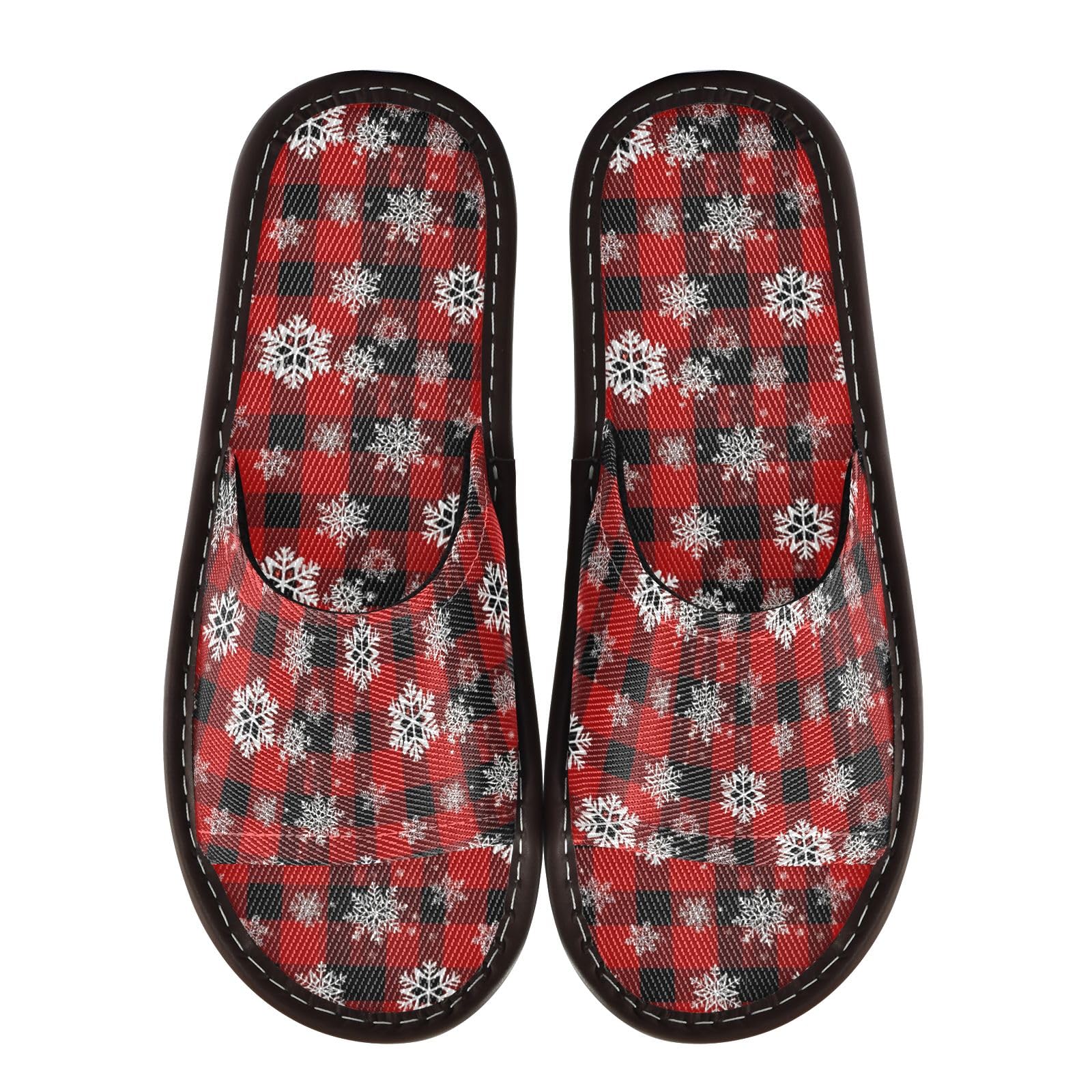CHIFIGNO Slippers Guests, Cool Spa Shoes for Outdoor and Indoor Size 9-10