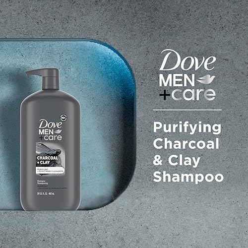 Miniatura 3 de DOVE MEN+CARE DV M SH Charcoal 4p 31z Champú purificador de carbón + arcilla para un cabello más fuerte y resistente, con limpiadores a base de