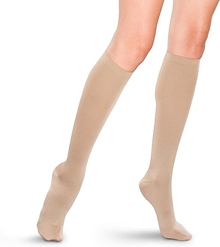 Therafirm Calcetines de compresión suave para mujer, 15-20mmHg