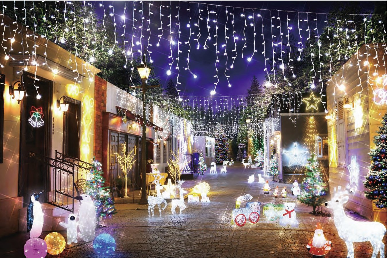 Amazon.co.jp: コロナ産業 LEDライト 3D サンタモチーフ アクリル