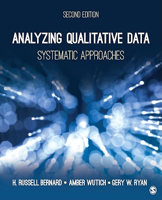 Analyzing Qualitative Data: Systematic Approaches