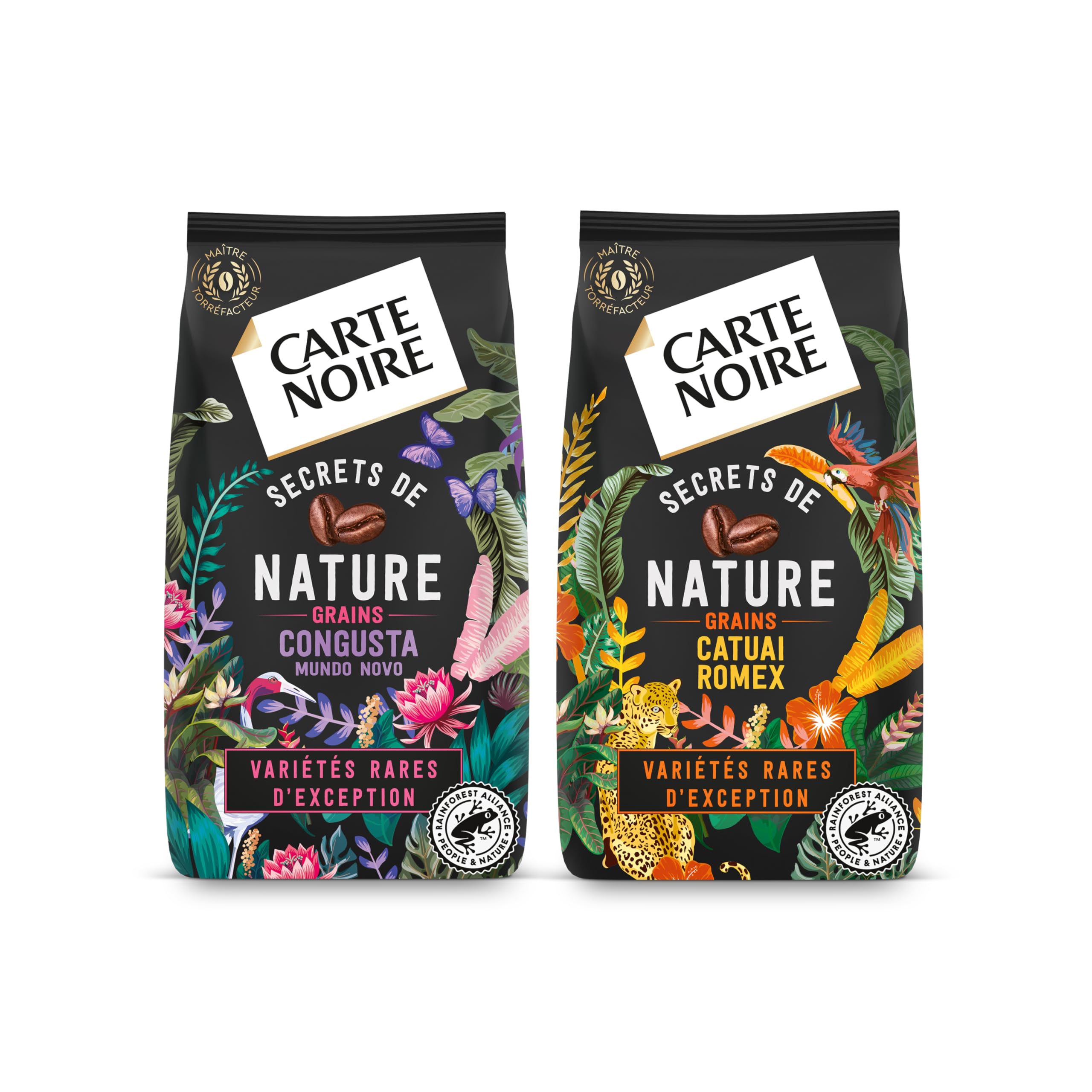 Carte Noire Secrets de Nature Grains 2X1kg MIX